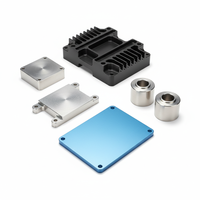 Boîtier de dissipation thermique en alliage d'aluminium usiné CNC de haute précision pour l'automatisation industrielle et les systèmes de refroidissement