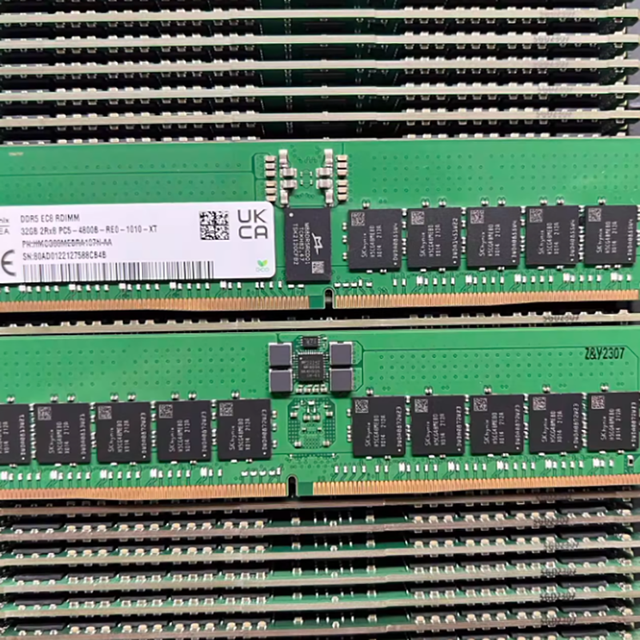 HMCG84MEBRA113N 32GB PC5-38400 DDR5 4800Mhz 2RX8 REG ECC RDIMM 1.1V 288-PIN Server RAM Memory Module