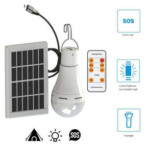 Solar Led Camping Lights Solar Courtyard Bulb Hanging <b>Lamp</b> Outdoor Waterproof Garden <b>Lamp</b> - Product Image 3