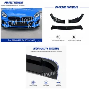 Front Lip Spoiler for G29 Z4 2019-2025 Car Bumper Diffuser Splitter lower Guard Board Chin Blade Style Accessories Tuning - Product Image 3