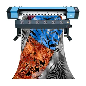 Grote Korting 1.6M 1.8M Printer XP600 DX5 Digitale Grootformaat Eco Solvent Printers Vinyl Plotter Printing Machine