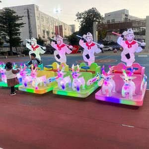 Nuevo Coche de Choque Doble para Niños Estilo Dibujos Animados Rey Mono, Coche de Recreación al Aire Libre con Control Remoto, Coche de Juguete para Plaza de Juegos - Product Image 4