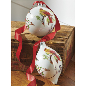 Ornamenti di natale all'ingrosso festivo stampa di lusso palle personalizzate albero decorativo di natale <span class=keywords><strong>animali</strong></span> di vetro - Product Image 2