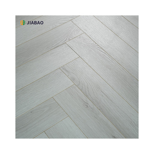 Suelo <span class=keywords><strong>Laminado</strong></span> de Espiga Blanca de 8 mm del Fabricante, Efecto Baldosa, Sistema de Clic, Impermeable, para Pasillos <span class=keywords><strong>y</strong></span> Entradas - Product Image 4
