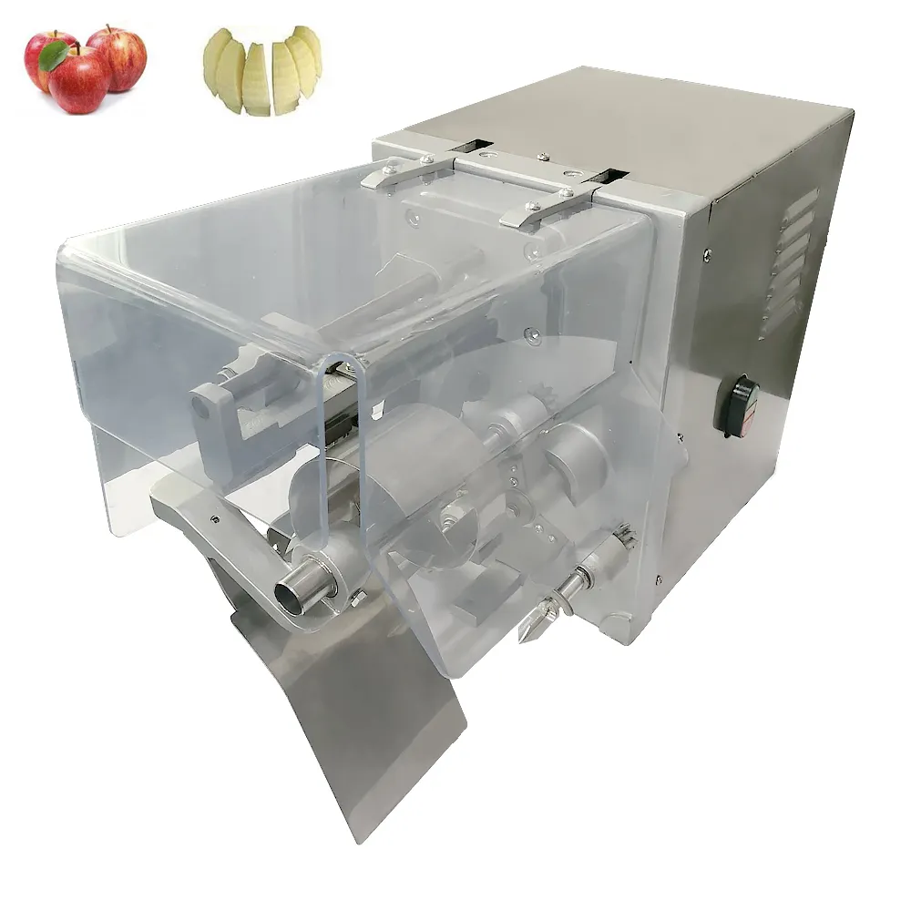 Apple Peel Machine Electric Peeler Corer Slicer Apple Decoring Machine