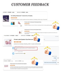 Colle <span class=keywords><strong>pour</strong></span> extensions de cils à séchage rapide, adhésif à prise rapide en 0,5 seconde, colle <span class=keywords><strong>pour</strong></span> cils résistante à l'eau et <span class=keywords><strong>pour</strong></span> les yeux sensibles - Product Image 6