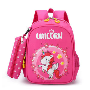 Sacs d'école pour enfants en gros, motifs animaux mignons, avec trousse à crayons, fermeture éclair en polyester, pour garçons, filles et bébés - Product Image 6