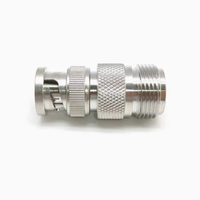Adaptateur de connecteur coaxial RF BNC mâle vers N femelle
