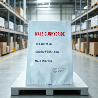 Sacs de protection industriels en PE robustes, vente en gros, 80-200 microns, résistants aux déchirures, étanches à l'humidité, emballage pour anhydride maléique
