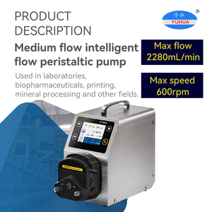 Pompa Peristaltica Dosatrice Chimica a Velocità Regolabile con Involucro in Acciaio Inox e Schermo LCD Touch a Colori da 3,5 Pollici per Laboratorio OEM - Product Image 4