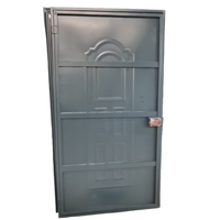 Serrure d'alarme de porte antivol pour usage commercial Grille de sécurité Design Porte de sécurité pour la maison Fer à repasser Porte de sécurité usine