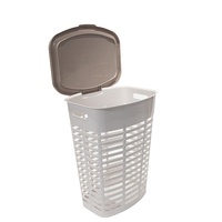 Nouveau Panier à Linge Multifonctionnel Moderne en Plastique PP Léger et Durable, Écologique, Grande Capacité, pour Salle de Bain et Rangement de Vêtements 2025
