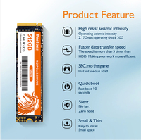 قرص صلب داخلي PCIe NVMe SSD M.2 بسعة 2 تيرابايت للكمبيوتر المكتبي وأجهزة نقاط البيع والألعاب، هادئ مع ضمان لمدة 3 سنوات