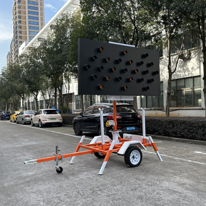 Panneaux d'avertissement de trafic à 25 lampes pour soulever et augmenter la rotation à 360 degrés Panneaux de signalisation de flèche à LED - Product Image 6