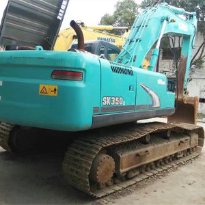 Excavadoras usadas Kobelco SK350 japonesas de alta calidad, excavadoras de cadenas de 350 toneladas, excavadora gigante Kobelco SK350 - Product Image 5