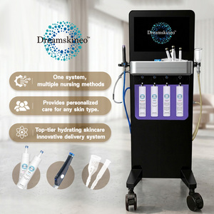 สปาเสริมความงามฟื้นฟูผิวระดับมืออาชีพ เครื่อง Hydra Dermabrasion 12in1 สำหรับผิวหน้า ระบบ Aqua Peeling และ Hydra Beauty Facial Booster - Product Image 3
