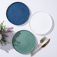 Vaisselle de luxe en céramique de Chine de Chaozhou PITO Homeware – Assiette ronde pour hôtels et restaurants