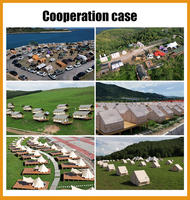 Tente de secours en acier pour projets de sauvetage gouvernemental, aide humanitaire, fabrication OEM disponible