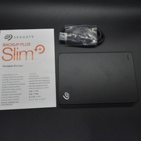Оптовая продажа оригинального портативного внешнего жесткого диска Seagate Backup Plus Slim 2TB с интерфейсом USB 3.0 для ПК и Mac