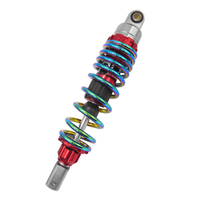 Amortisseur arrière universel amélioré pour Yamaha Cygnus/Guihuo/BWS/YZF-R 11,6 pouces 320 mm Suspension pneumatique intégrée Amortisseur arrière