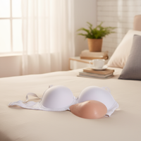 Meilleure Vente : Prothèse mammaire en silicone post-mastectomie, soulagement de la douleur, design ergonomique, ajustement confortable