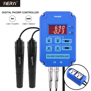 Controlador Digital 2 em 1 de pH e <span class=keywords><strong>ORP</strong></span> com Saída de Relé de Potência para Aquário, Hidroponia e Monitoramento de Plantas - Product Image 4