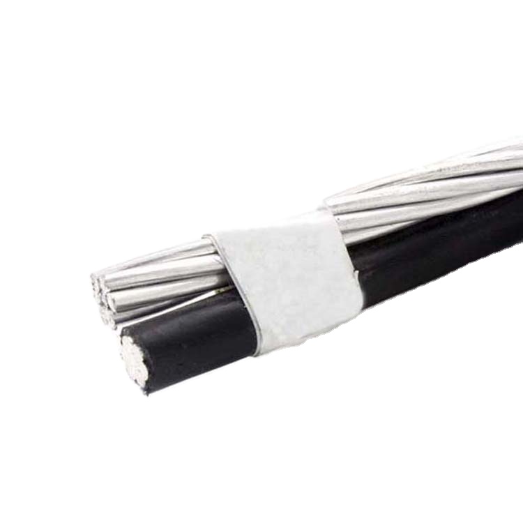 Elektrische Draden 500 M Per Spoel 600V Service Drop Kabel Voor Filippijnen Markt Van Duplex Drop Wire 6AWG