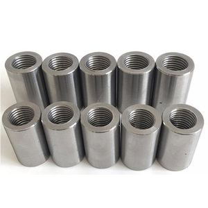 Công cụ Evian bán buôn nóng bán Chất lượng cao 45 # Carbon thép giả mạo cốt thép nối weldable couplers 1 mảnh - Product Image 1