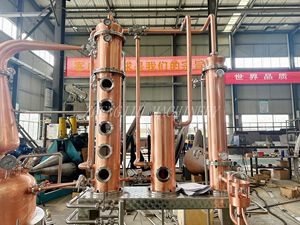 Destilador <span class=keywords><strong>de</strong></span> cobre híbrido ZJ 200L OEM Alambic para whisky Brandy Agave Alcohol Distill con sistema <span class=keywords><strong>de</strong></span> limpieza CIP - Product Image 5