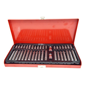 Juego de puntas de destornillador Torx, 40 piezas, acero al cromo molibdeno y vanadio, para herramientas de reparación doméstica y bricolaje - Product Image 1