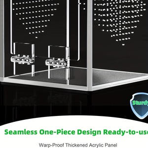 Recinto Transparente de Acrílico para Insectos, Hábitat Sellado e Impermeable para Reptiles e Invertebrados - Product Image 5