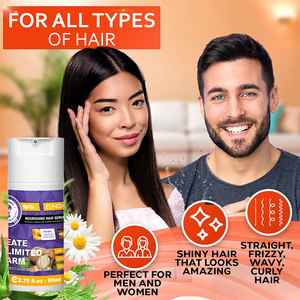 Sérum capillaire Eunomia <span class=keywords><strong>80</strong></span> <span class=keywords><strong>ml</strong></span> à la kératine et au beurre de karité pour cheveux crépus, bouclés, ondulés et nourrissants – Prix usine de gros OEM/ODM - Product Image 6