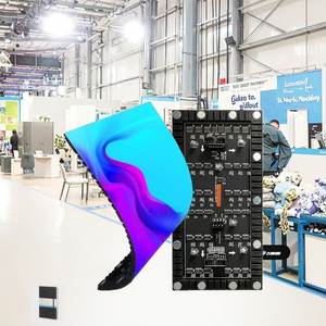 Màn hình LED cong bền lâu, trực tiếp từ nhà máy, dùng cho quảng cáo, màn hình quảng cáo LED dẻo, mô-đun LED mềm - Product Image 1
