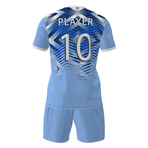 Ensemble complet d'entraînement et de match de <span class=keywords><strong>football</strong></span> professionnel avec maillot, short et options de broderie personnalisée du logo de l'équipe - Product Image 2