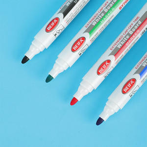BEIFA BY706 marqueur effaçable PP matériel balle pointe marqueur stylo pour tableau blanc - Product Image 3
