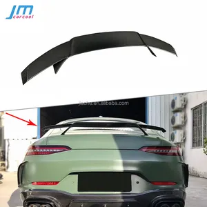 干碳纤维后扰流板的梅赛德斯-奔驰AMG GT50 GT53 2019 2020 FRP B Style引导赛车GT翅膀汽车造型