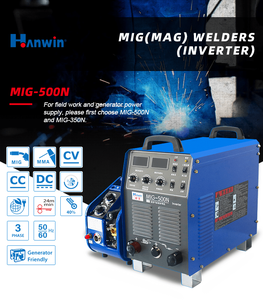 เครื่องเชื่อม MIG-500N 3เฟสเครื่องเชื่อม Mig อินเวอร์เตอร์แบบง่ายและราคาไม่แพง - Product Image 3