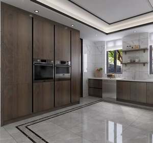 2024 Customized Modular Solid Wood Kitchen <b>Cabinets</b> Design Inset <b>White</b> Oak Kitchen Pantry <b>Cabinet</b> - Product Image 4