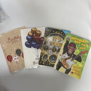 Top Selling Musical Gift Cards for Birthday Best Greeting Cards with Music Customize Special Audio Sound Card for Special Days