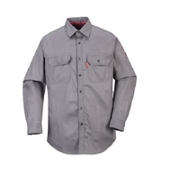 Camisa de trabajo mecánico a prueba de desgaste para ingenieros geólogos Logotipo personalizado Uniforme DE TRABAJO Frc