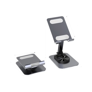 ขาตั้งโทรศัพท์แบบปรับได้แท่นวางแท็บเล็ตแบบพับได้ทำจากโลหะทั้งตั้งโต๊ะแบบหมุนได้ - Product Image 5