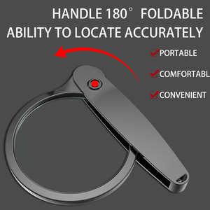 Mini Lupa de Bolsillo Plegable, Lente de Mano Portátil, Lupa Compacta de Viaje para Leer Mapas, Aficiones y Actividades al Aire Libre - Product Image 5