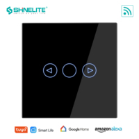 UK/EU Tuya interrupteur tactile pour maison intelligente 500W WIFI intelligent variateur de lumière