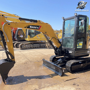 Excavatrice sur chenilles d'occasion SANY 35, marque japonaise d'origine, 3,5 tonnes, petite taille. - Product Image 2