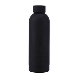Minimalist Stainless Steel Vacuum Insulated Water Bottle Round Travel <b>Thermos</b> Double Wall 24 Hour Heat Retention - Product Image 2