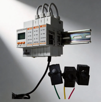 Acrel ADW600-MU-CE, 12 Canales, 3 Fases, Comunicación Ethernet Opcional, Protocolo Modbus-TCP para Plataforma de Terceros