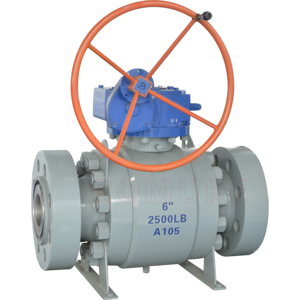 Q347f API tiêu chuẩn Carbon thép wcb 3-mảnh trunnion gắn đúc thép trunnion bóng van - Product Image 2