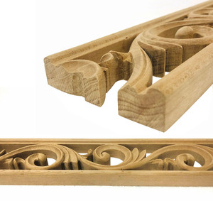 Gỗ chạm khắc trang trí dòng khuôn tường cửa trần trang trí Bảng điều khiển khung ảnh gỗ mouldings trang trí TRIM mouldings - Product Image 6