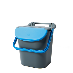 Tower Storage Bucket Rectangular 30 Lt PP Blue <b>with</b> <b>Lids</b> and Locking Handle Simple Design Indoor/Outdoor Use Waste <b>Bin</b> - Product Image 1