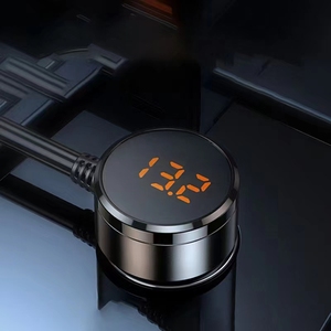 2025 cargador de coche 12V Cable automático Cable de alimentación de CC conector de cargador enchufe de encendedor de cigarrillos a puertos de enchufe hembra - Product Image 6